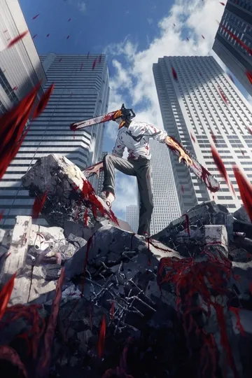 Постер сериала Человек-бензопила